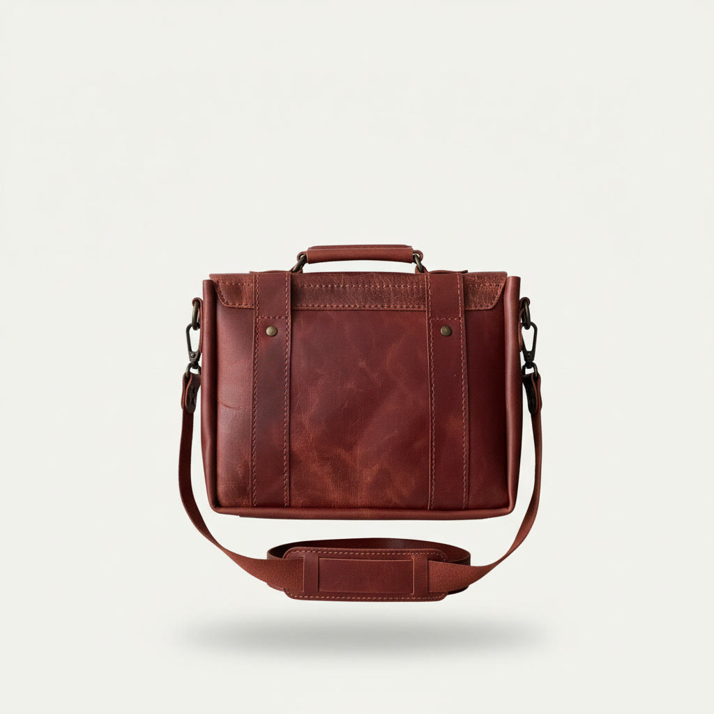 The Scout - Mıknatıs Kapaklı Hakiki Deri Omuz Çantası Mağazam