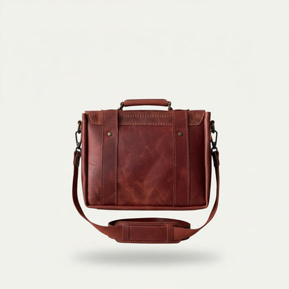 The Scout - Mıknatıs Kapaklı Hakiki Deri Omuz Çantası Mağazam